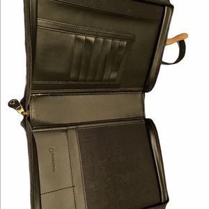 Franklin Covey Leather Organizer Bag